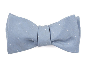 Bulletin Dot Slate Blue Bow Tie featured image