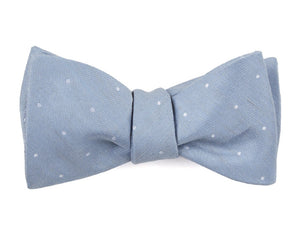 Bulletin Dot Slate Blue Bow Tie