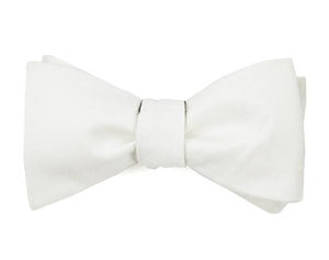 Linen Row Ivory Bow Tie