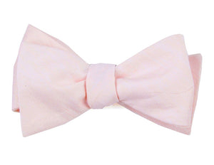 Linen Row Blush Pink Bow Tie featured image