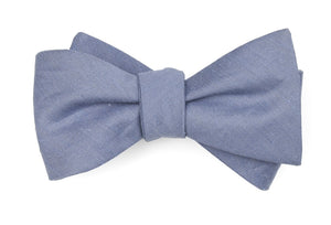 Linen Row Slate Blue Bow Tie featured image