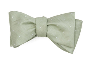 Bulletin Dot Sage Green Bow Tie featured image