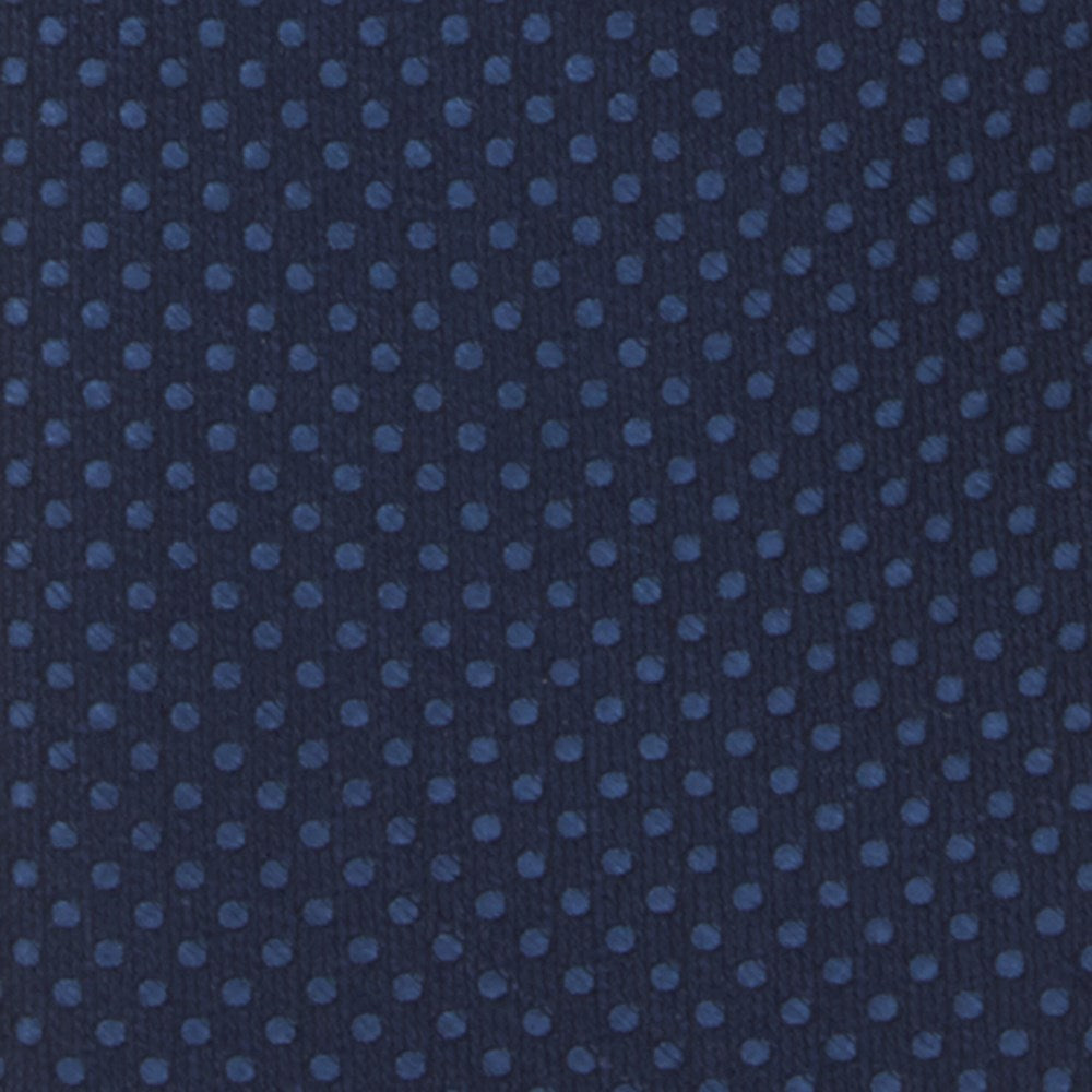 Dotted Spin Navy Bow Tie | Linen Bow Ties | Tie Bar