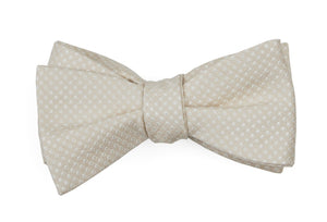 Dotted Spin Light Champagne Bow Tie featured image