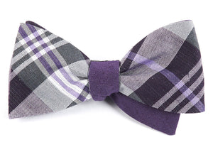 Crystal Wave Row Purple Bow Tie featured image