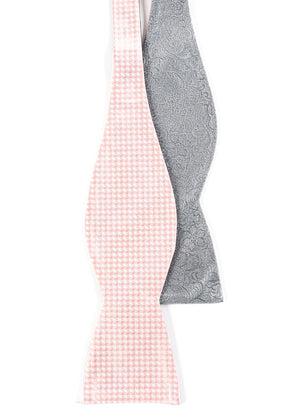 Be Married Paisley Blush Pink Bow Tie alternated image 1