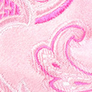 Organic Paisley Baby Pink Bow Tie alternated image 2