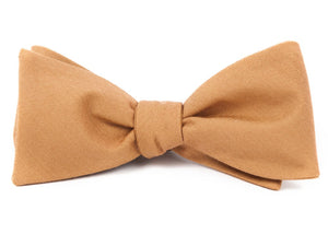 Solid Wool Mustard Bow Tie featured image