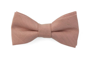 Bhldn Linen Row Rose Quartz Boys Bow Tie