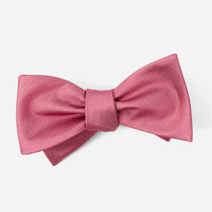 Grosgrain Solid Rosewood Bow Tie featured image