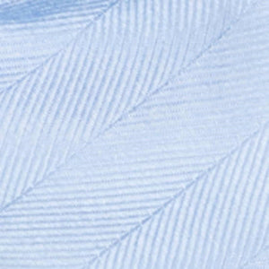Herringbone Vow Light Blue Bow Tie alternated image 1