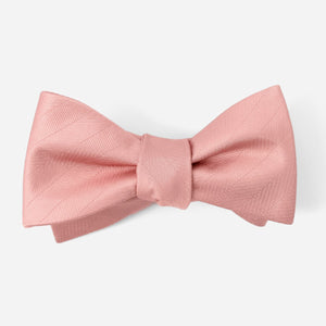 Herringbone Vow Dusty Blush Bow Tie featured image