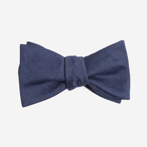 Linen Row Navy Bow Tie featured image