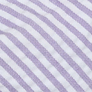 Seersucker Soft Lavender Bow Tie alternated image 2