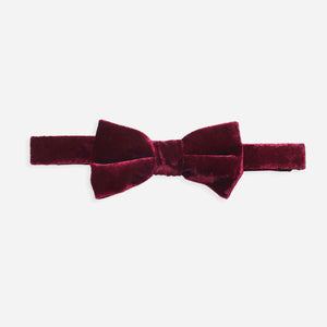 Formal Velvet Burgundy Bow Tie featured image