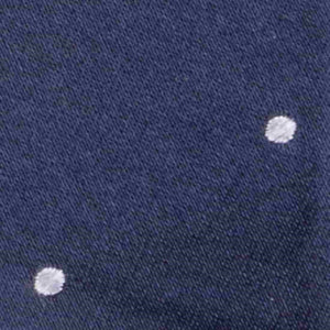 Milligan Dots Navy Bow Tie alternated image 1