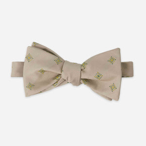 Belmont Foulard Champagne Bow Tie