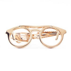 Glasses Rose Gold Tie Bar featured image