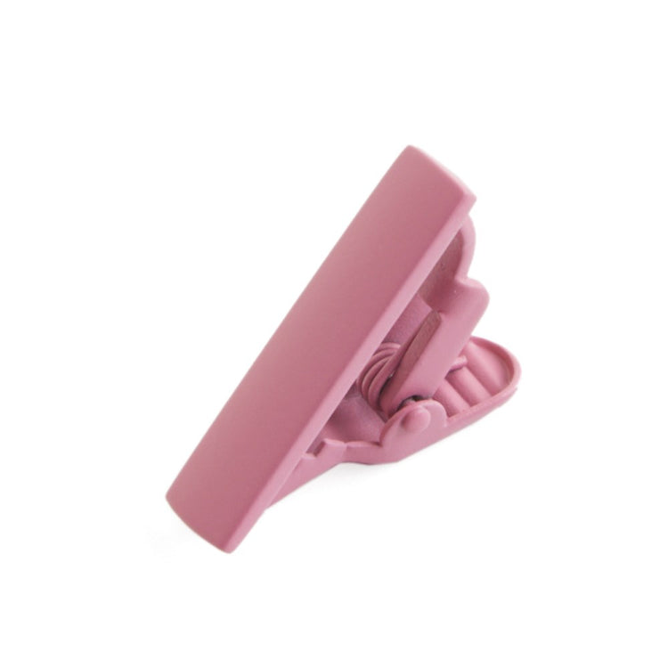 Matte Color Bright Pink Tie Bar | Metal Tie Bars | Tie Bar