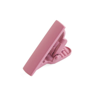 Matte Color Bright Pink Tie Bar