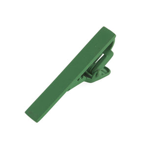 Matte Color Kelly Green Tie Bar