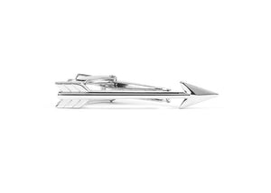 Arrow Silver Tie Bar