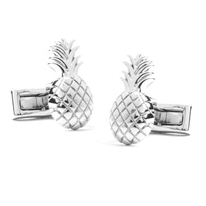 Pineapple Farm Silver Cufflinks featured image