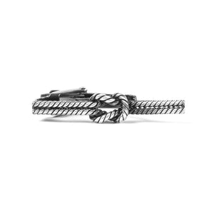 Sailors Knot Silver Tie Bar