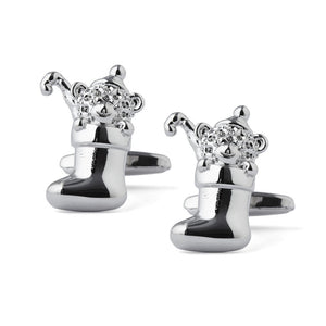 Stocked Stocking Silver Cufflinks featured image