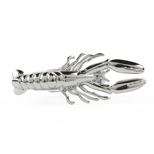 Lobster Silver Tie Bar