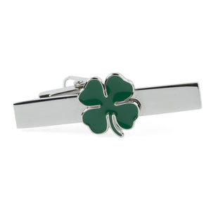 Four Leaf Clover Green Tie Bar featured image