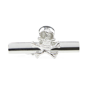 Skull And Crossbones Silver Tie Bar featured image