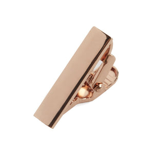 Rose Gold Shot Tie Bar