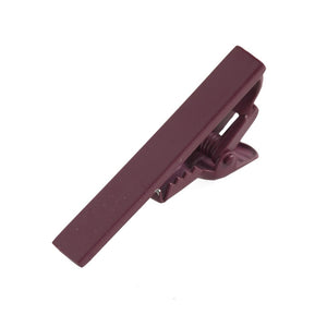 Matte Color Wine Tie Bar