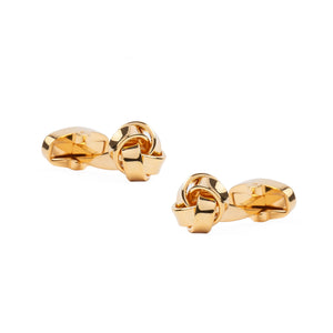 Loose Knots Gold Cufflinks featured image