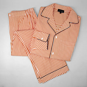 Orange Stripe Pajama Set featured image