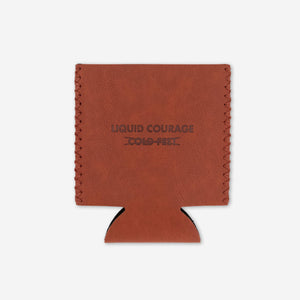 Liquid Courage Leather Koozie featured image