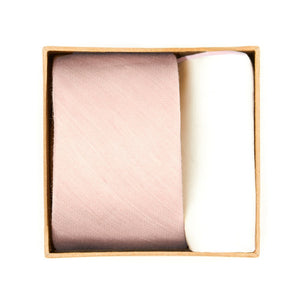 Linen Row Tie Box Blush Pink Gift Set featured image