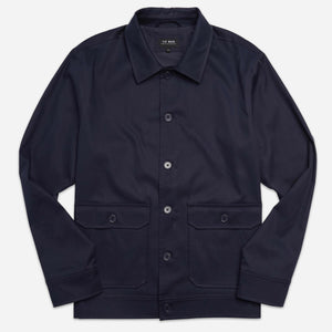 Navy Car Coat alternated image 1