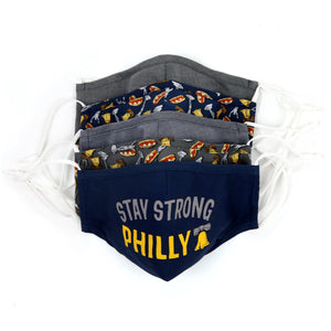 5 Pack Cotton Navy Philly Face Mask featured image