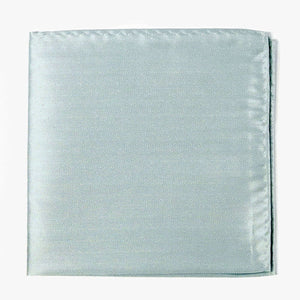 Mumu Weddings - Desert Solid Icy Blue Pocket Square