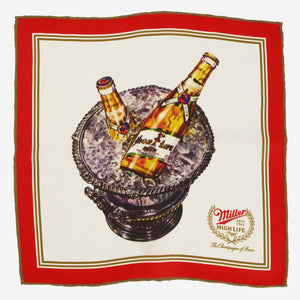 Tie Bar x Miller High Life Vintage Champagne Of Beers Pocket Square featured image