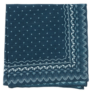 Outpost Paisley Navy Pocket Square featured image