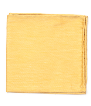 Sand Wash Solid Mustard Pocket Square featured image