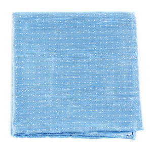 Destination Dots Light Blue Pocket Square featured image