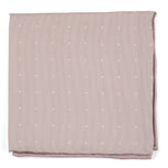 Bulletin Dot Blush Pink Pocket Square