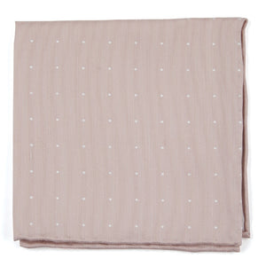 Bulletin Dot Blush Pink Pocket Square featured image