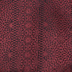 Interlaced Burgundy Pocket Square alternated image 1