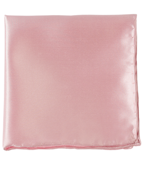 Solid Twill Light Pink Pocket Square featured image