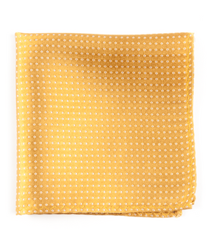 Pindot Gold Pocket Square featured image